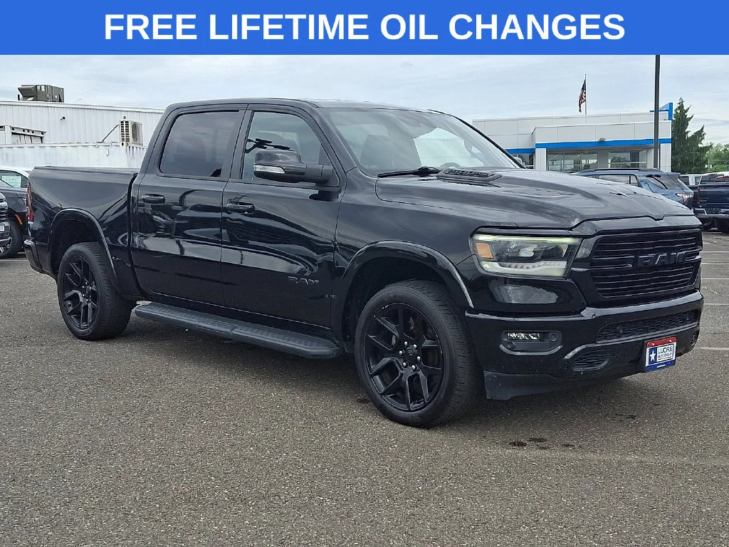 Used 2021 Black Ram Laramie Crew Cab 4x4 5