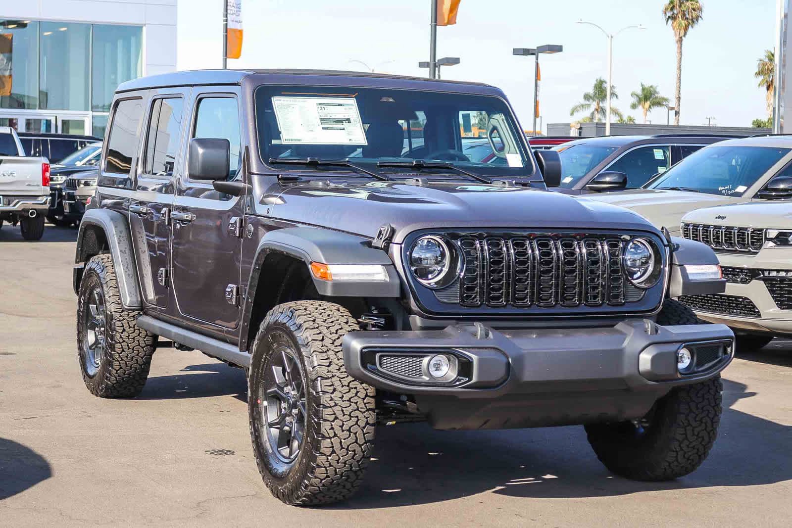 New 2027 Granite Crystal Metallic Clear-Coat Exterior Paint Jeep Willys image 3