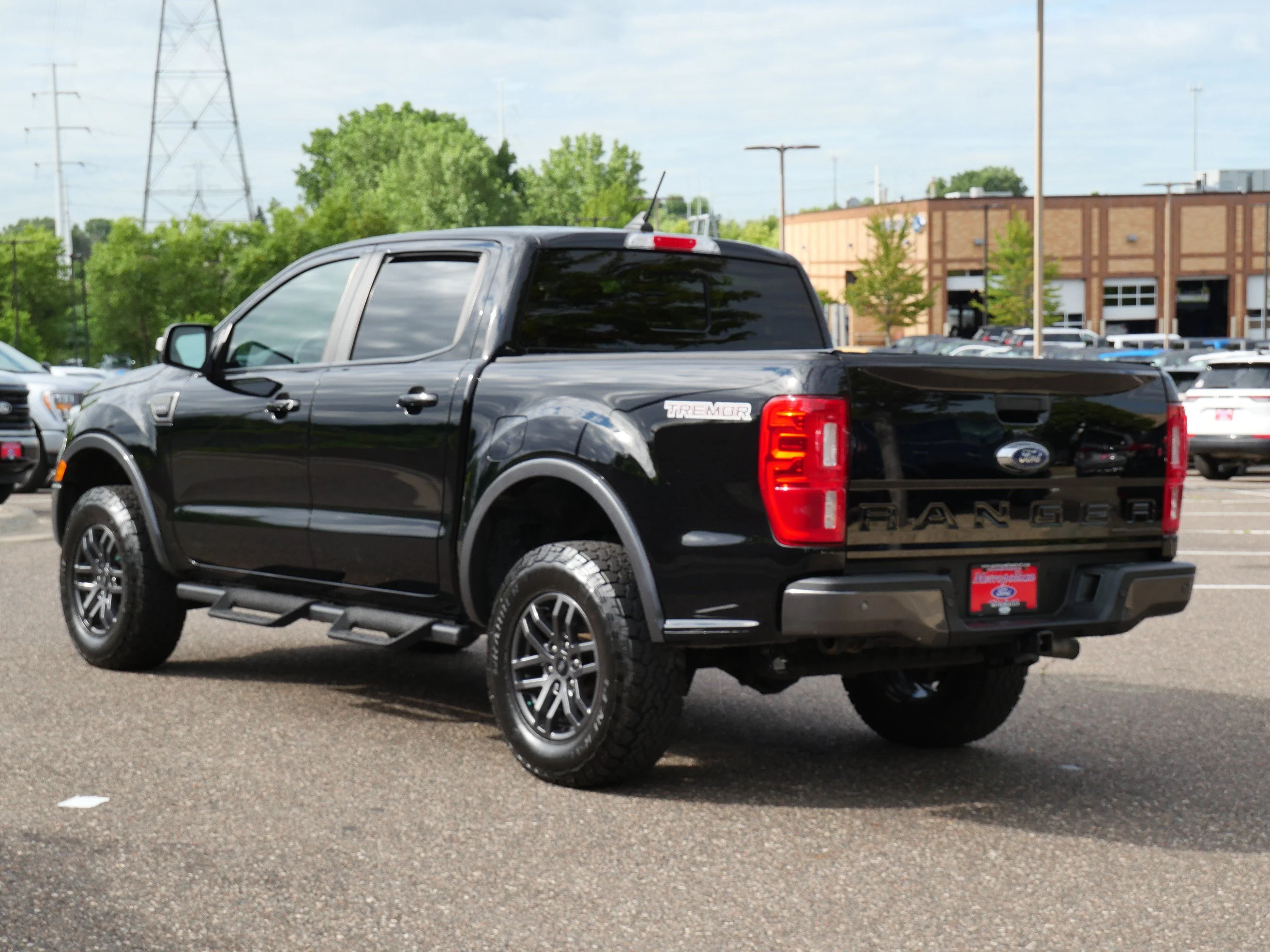Certified Used 2023 Shadow Black Ford LARIAT 4WD SuperCrew 5 Box image 4