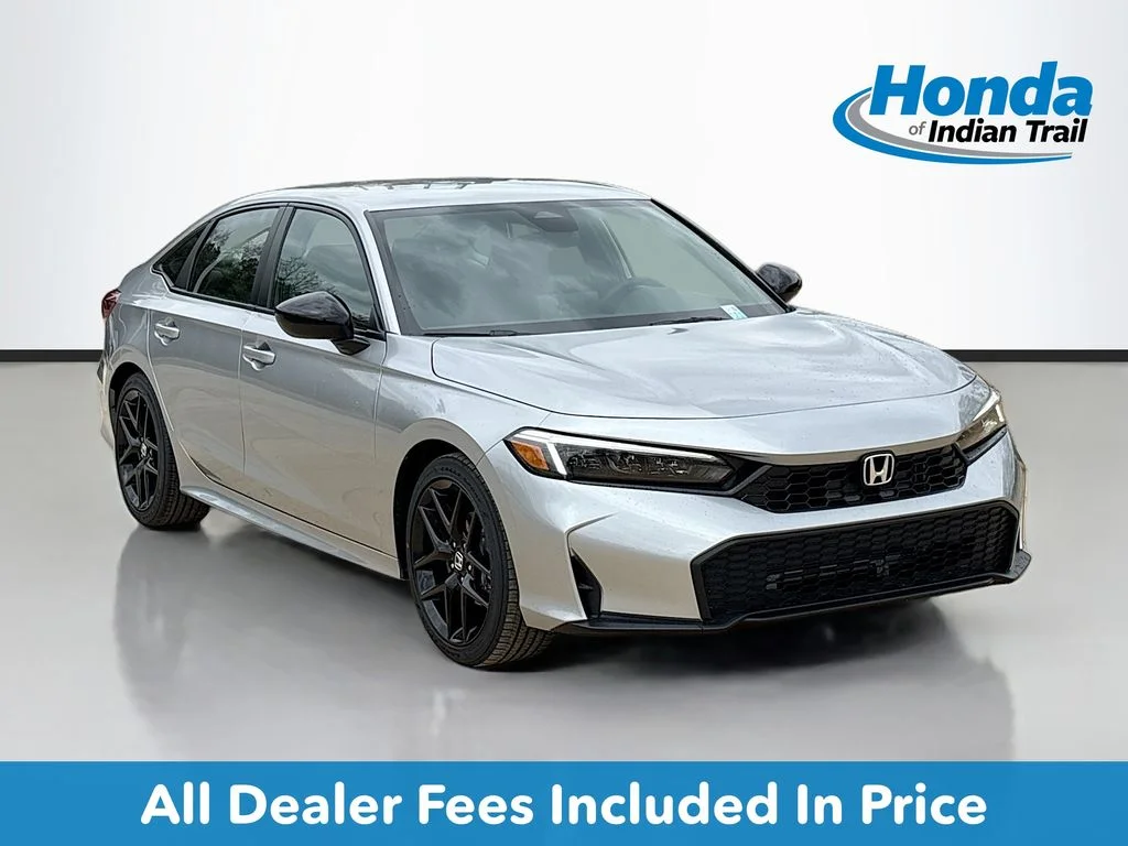 New 2026 Solar Silver Metallic Honda Sport image 1