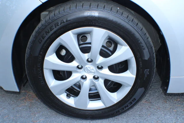 Used 2024 Classic Silver Metallic Toyota LE image 5