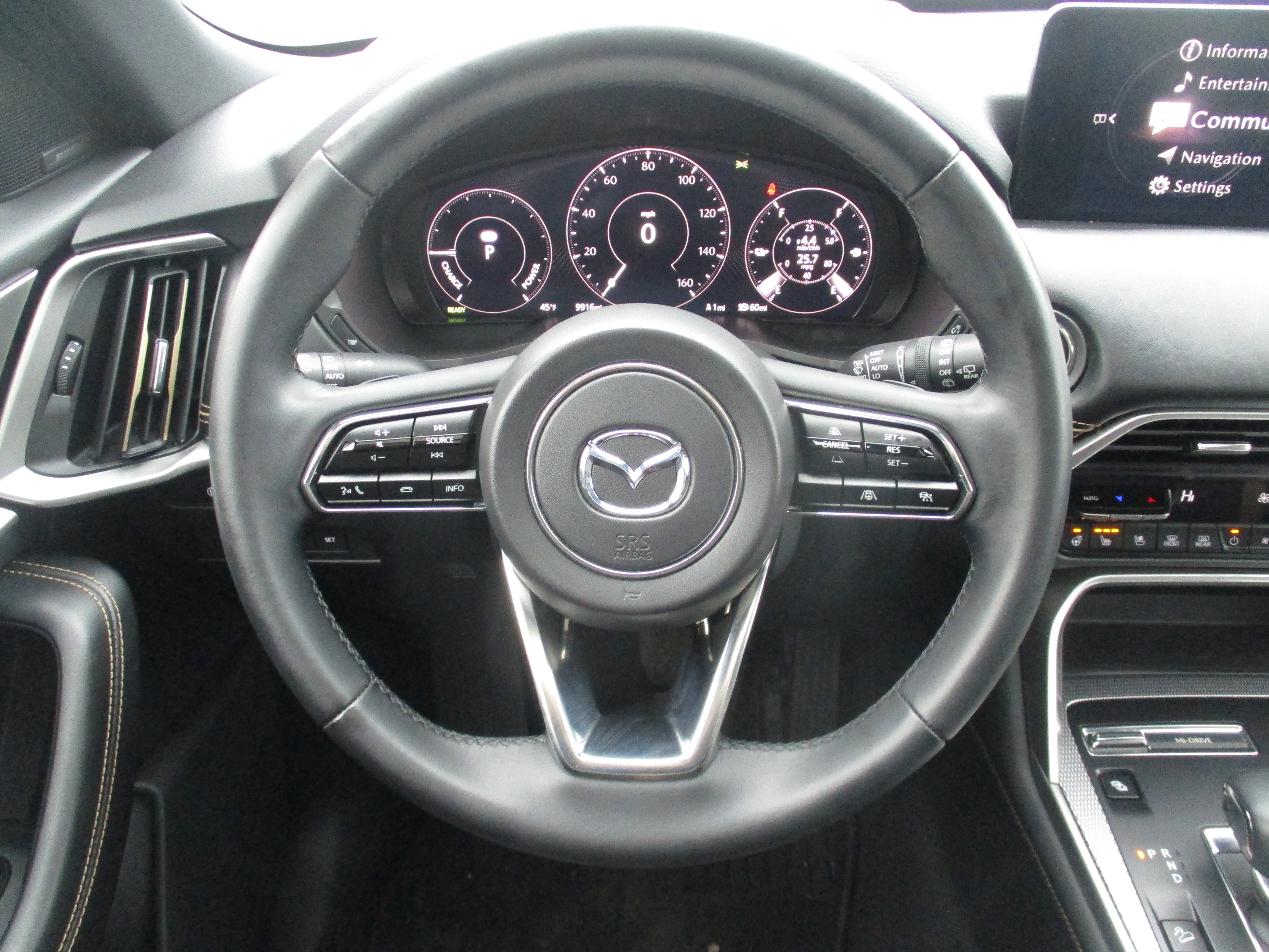 Used 2025 Jet Black Mica Mazda Premium Plus Package image 38