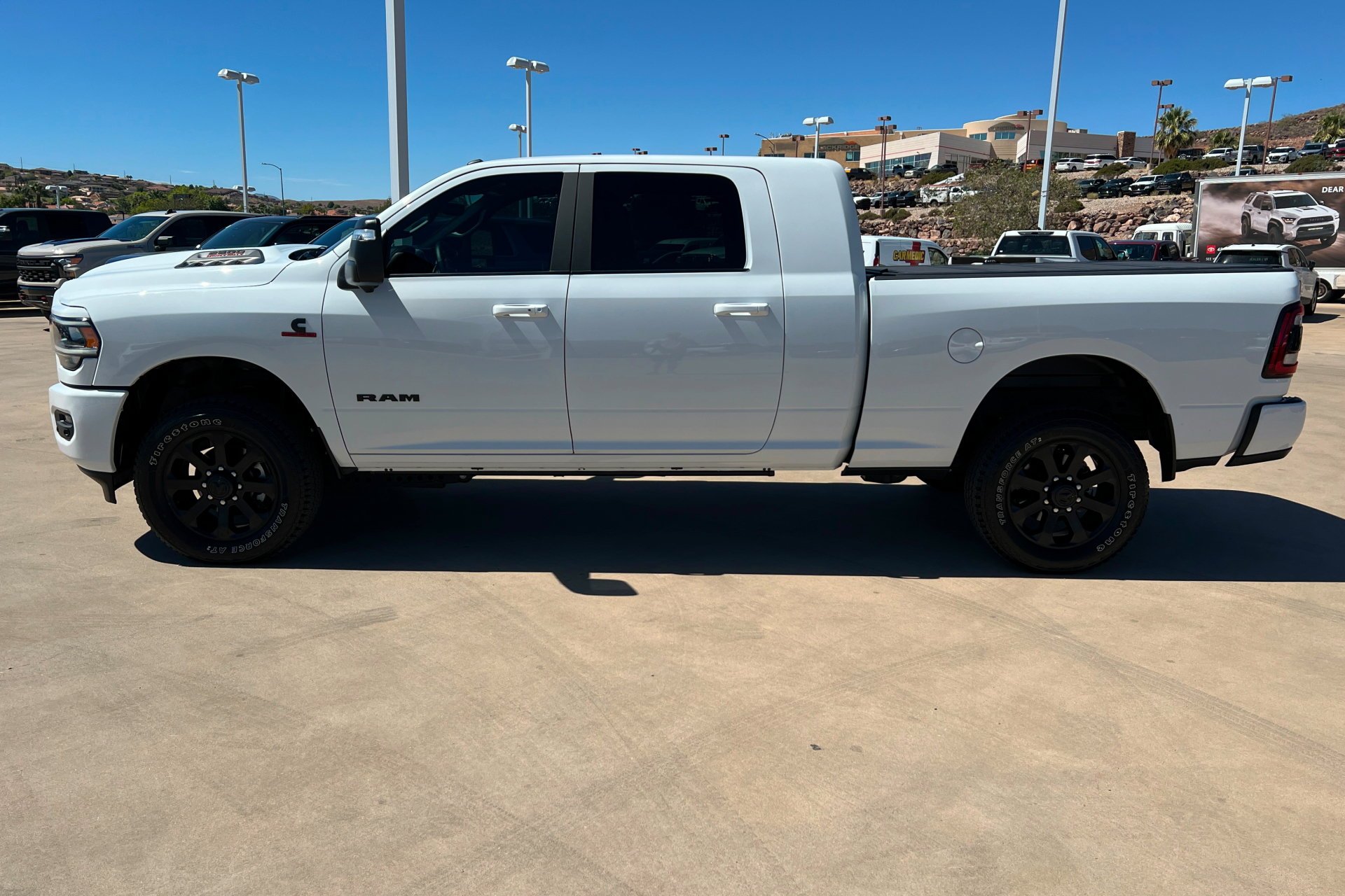 Certified Used 2024 Bright White Clearcoat Ram Laramie image 2