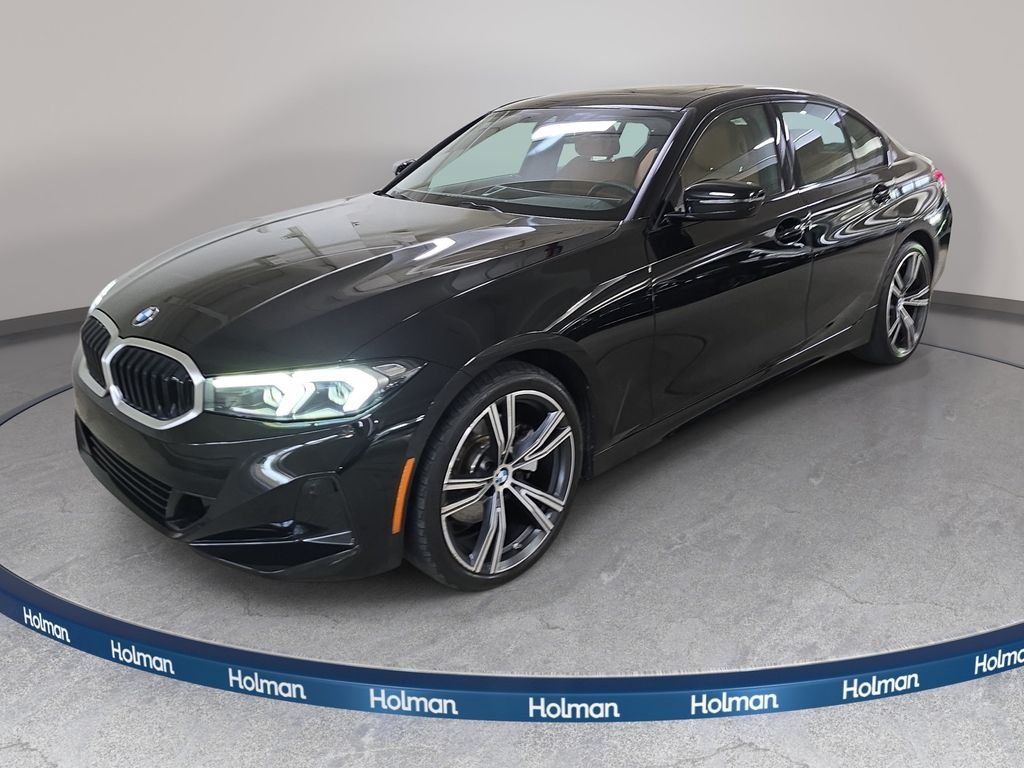 Certified Used 2023 Jet Black BMW 330i image 1