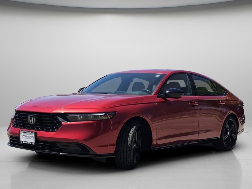 Certified Used 2023 Radiant Red Metallic Honda HYBRID SPORT L BD image 56