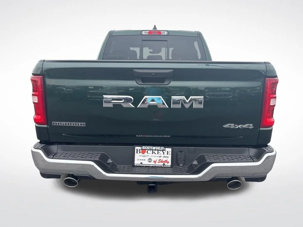 New 2026 Serrano-Green Metallic Exterior Paint RAM BIG HORN image 4