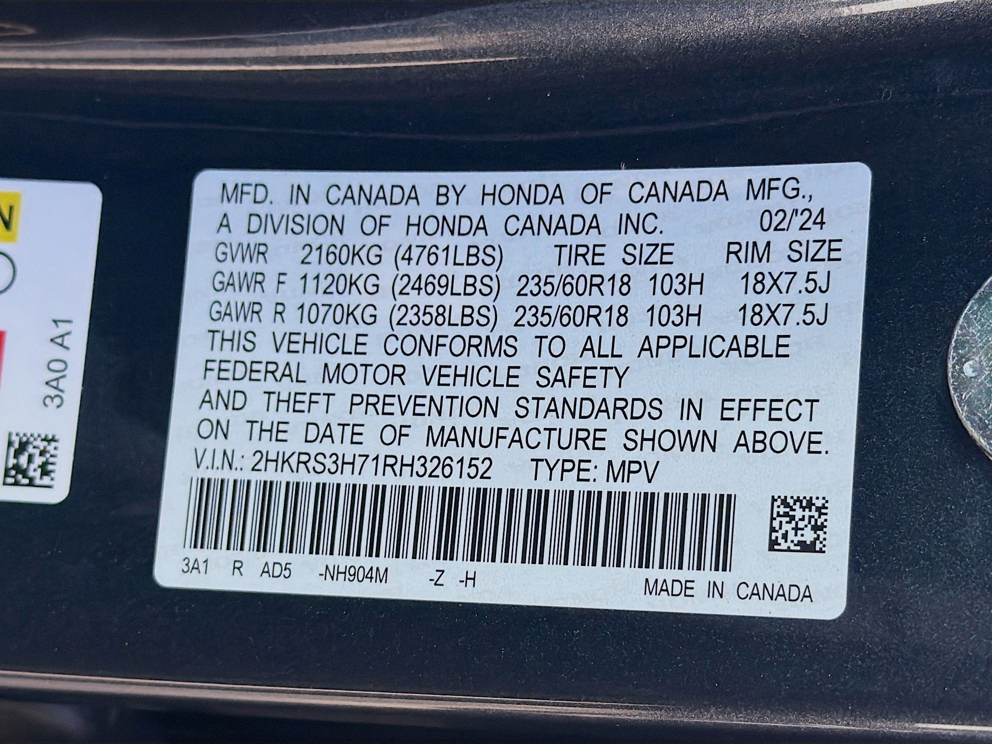2024 Honda CR-V EX-L - Photo 39