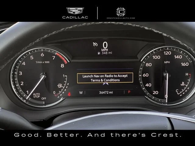 Used 2025 Stellar Black Metallic CADILLAC Premium Luxury image 16