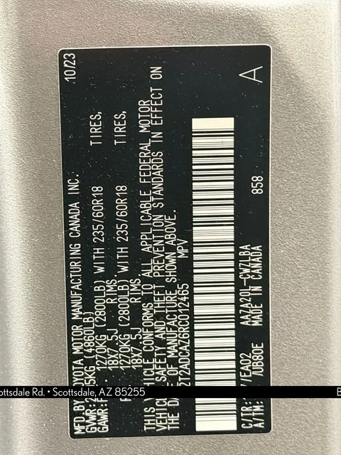 Certified Used 2024 Silver Lexus 250 Base image 36