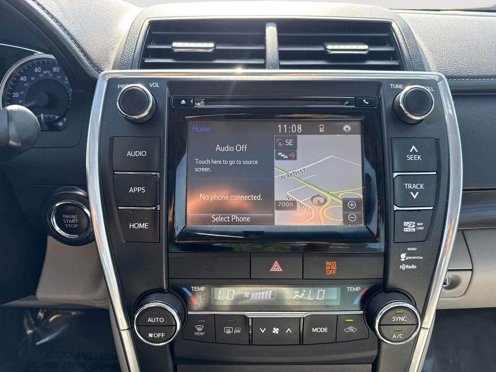 Used 2015 Cosmic Gray Mica Toyota XLE image 20