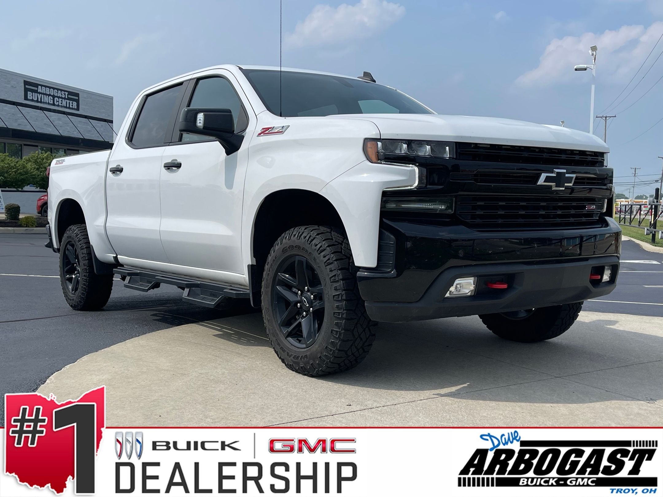 Used 2021 Summit White Chevrolet LT Trail Boss image 1