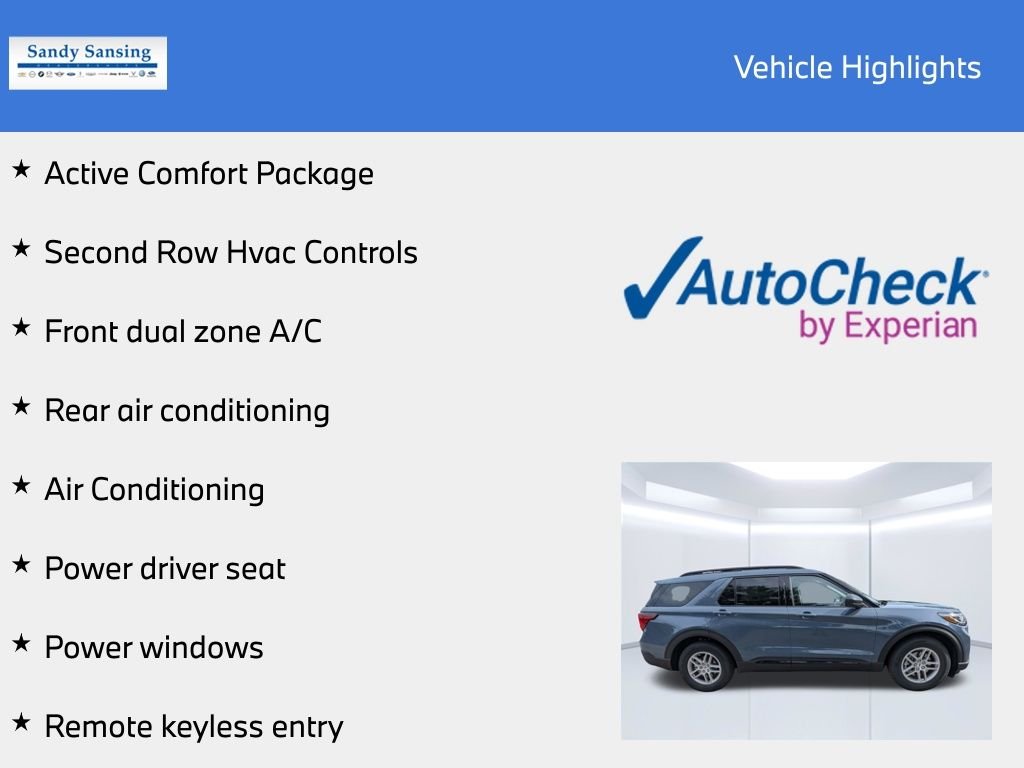 New 2026 Vapor Blue Metallic Ford Active image 8