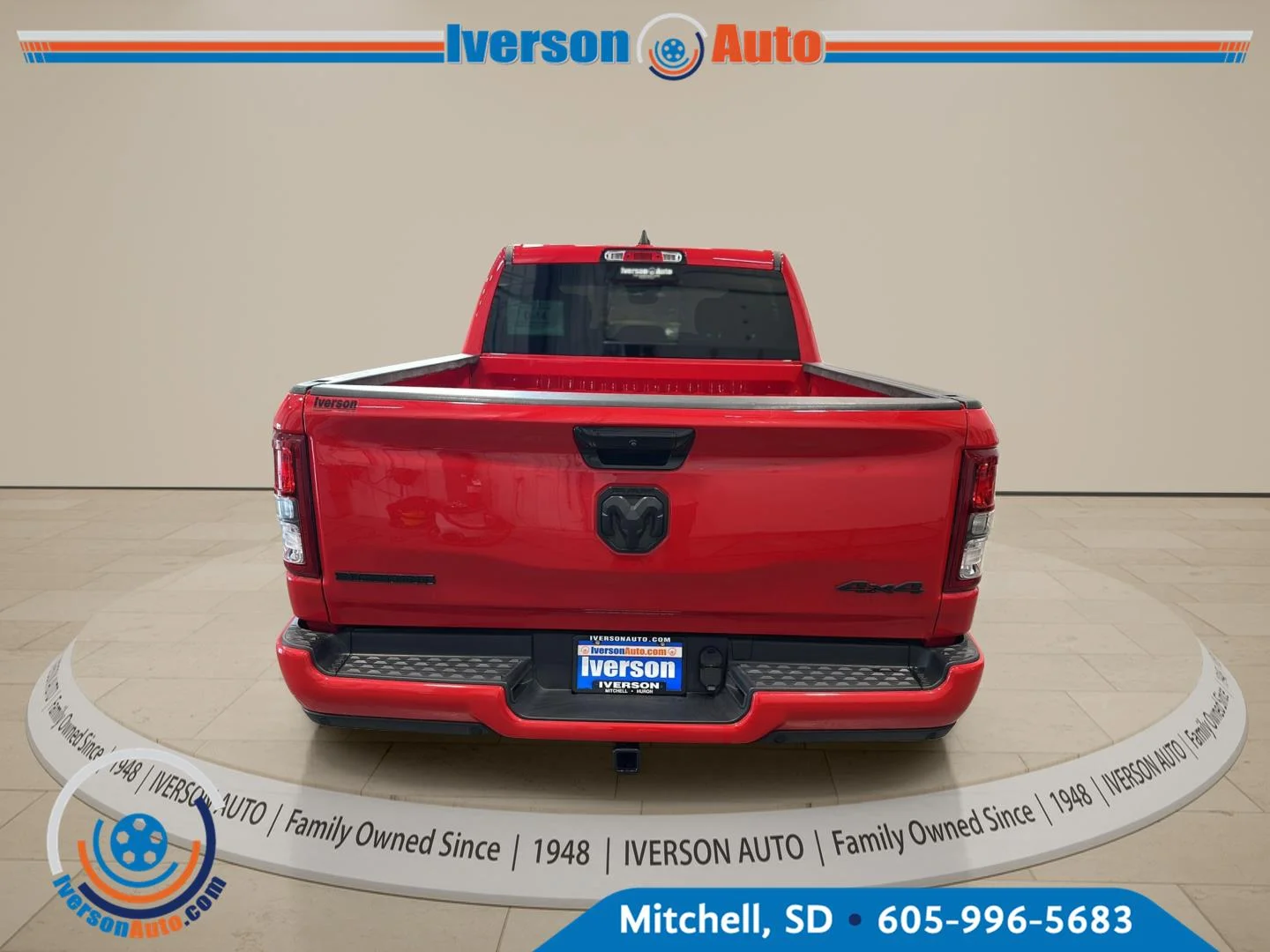 Used 2023 Flame Red Clearcoat Ram Big Horn image 6