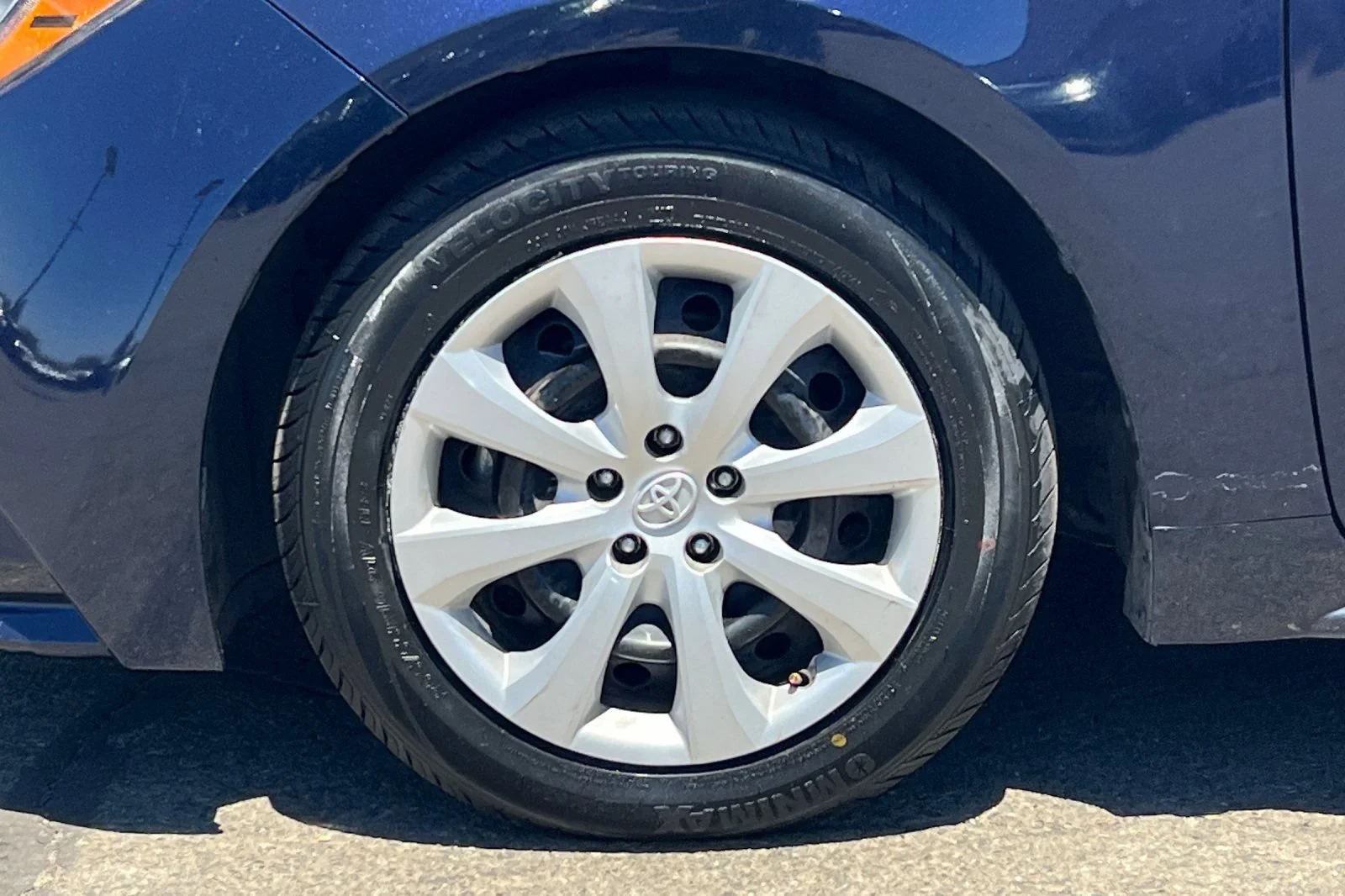 Used 2024 Blue Toyota LE image 24