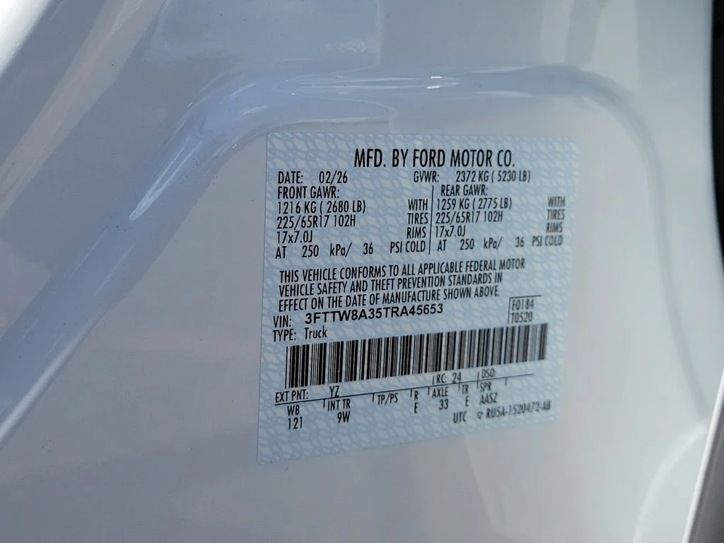 New 2026 Oxford White Ford XL image 28