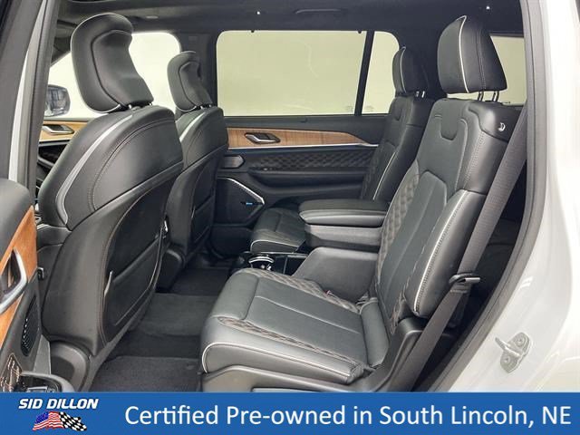 Used 2023 Bright White Clearcoat Jeep Summit Reserve image 19