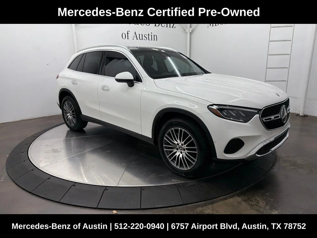 Certified Used 2026 White Mercedes-Benz GLC 300 image 1