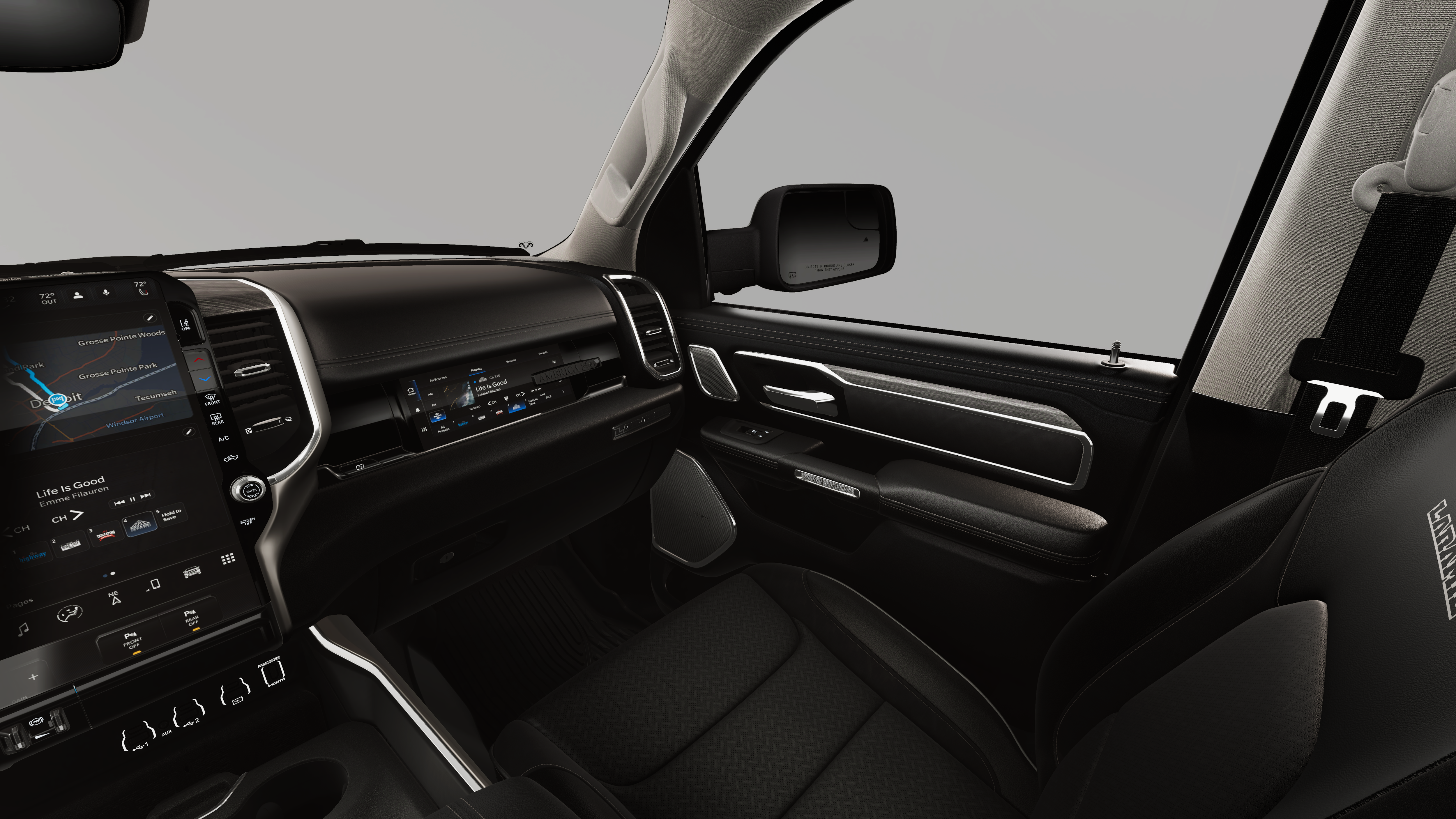 New 2026 Forged Blue Metallic Exterior Paint RAM LARAMIE image 33