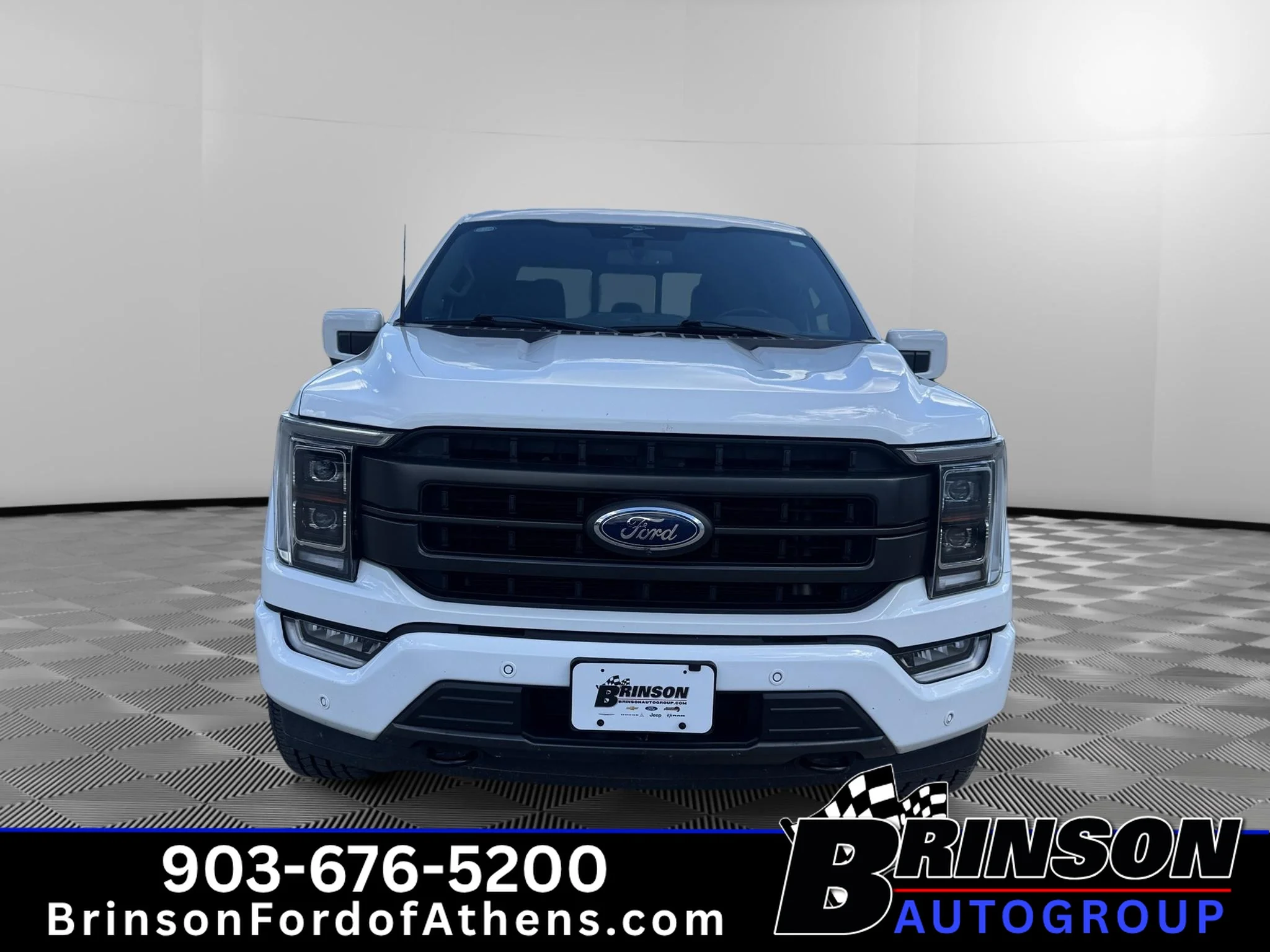 Used 2023 Oxford White Ford LARIAT image 2