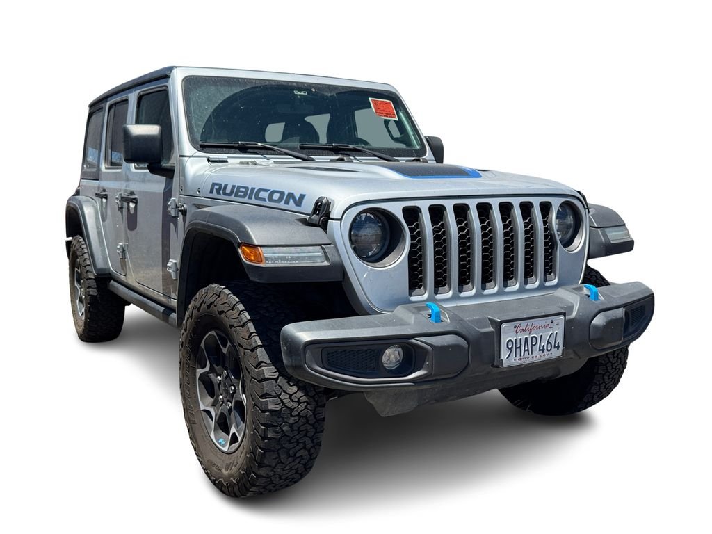 Certified Used 2023 Silver Jeep Rubicon 4xe image 12