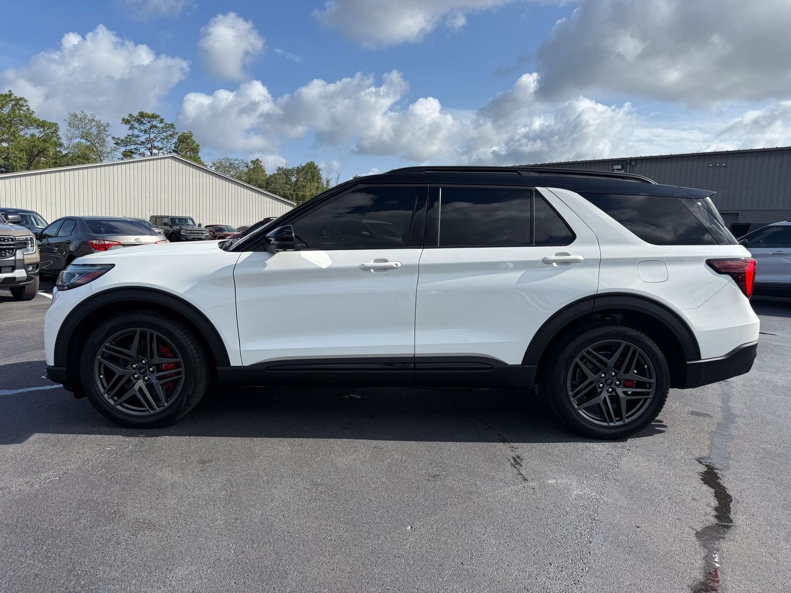 Certified Used 2025 White Metallic Ford ST image 7