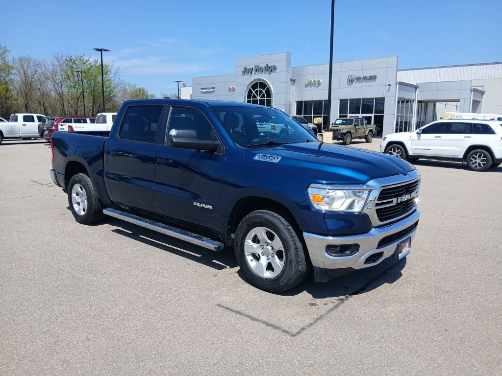 Used 2021 RAM Ram 1500 Pickup Big Horn/Lone Star with VIN 1C6RRFFG7MN616976 for sale in Little Rock
