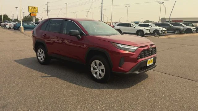 Used 2025 Red Toyota LE image 2