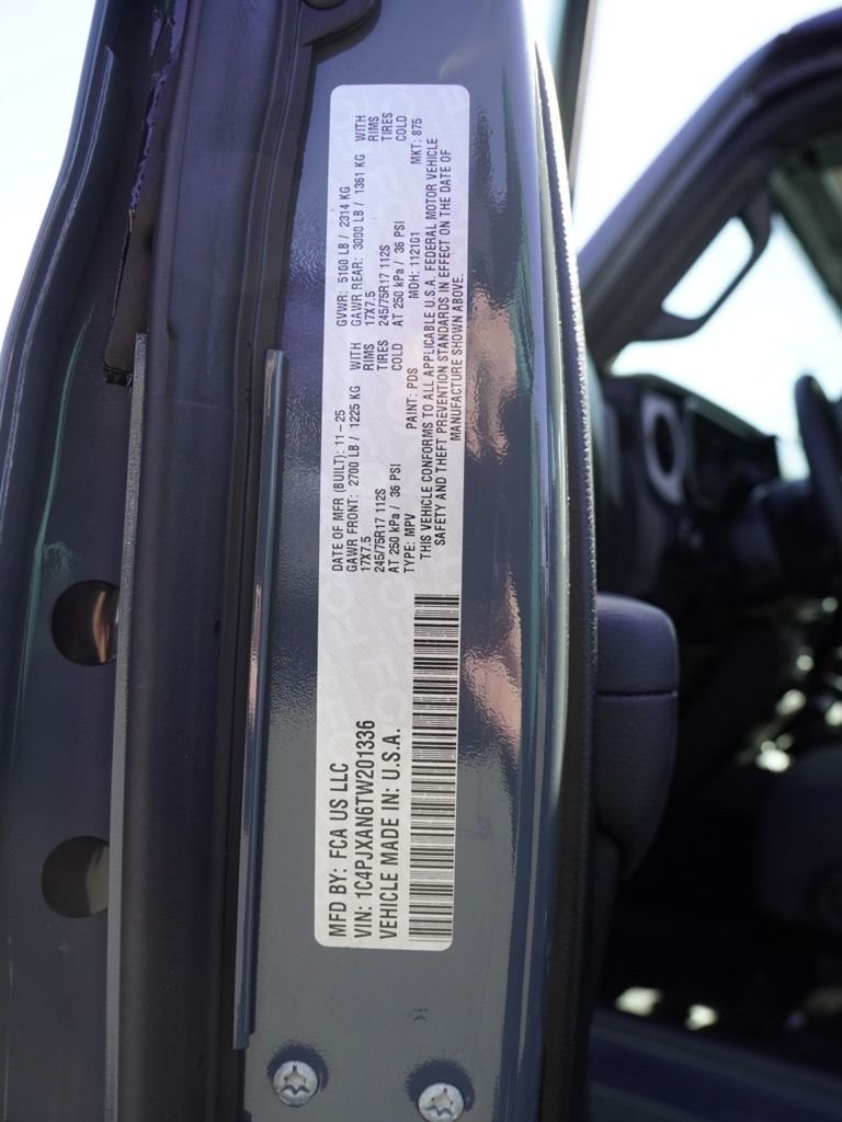 New 2026 Anvil Clear-Coat Exterior Paint Jeep Sport image 26