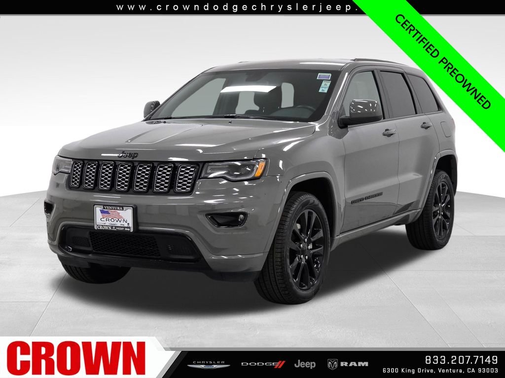Certified Used 2021 Gray Jeep Laredo X image 3