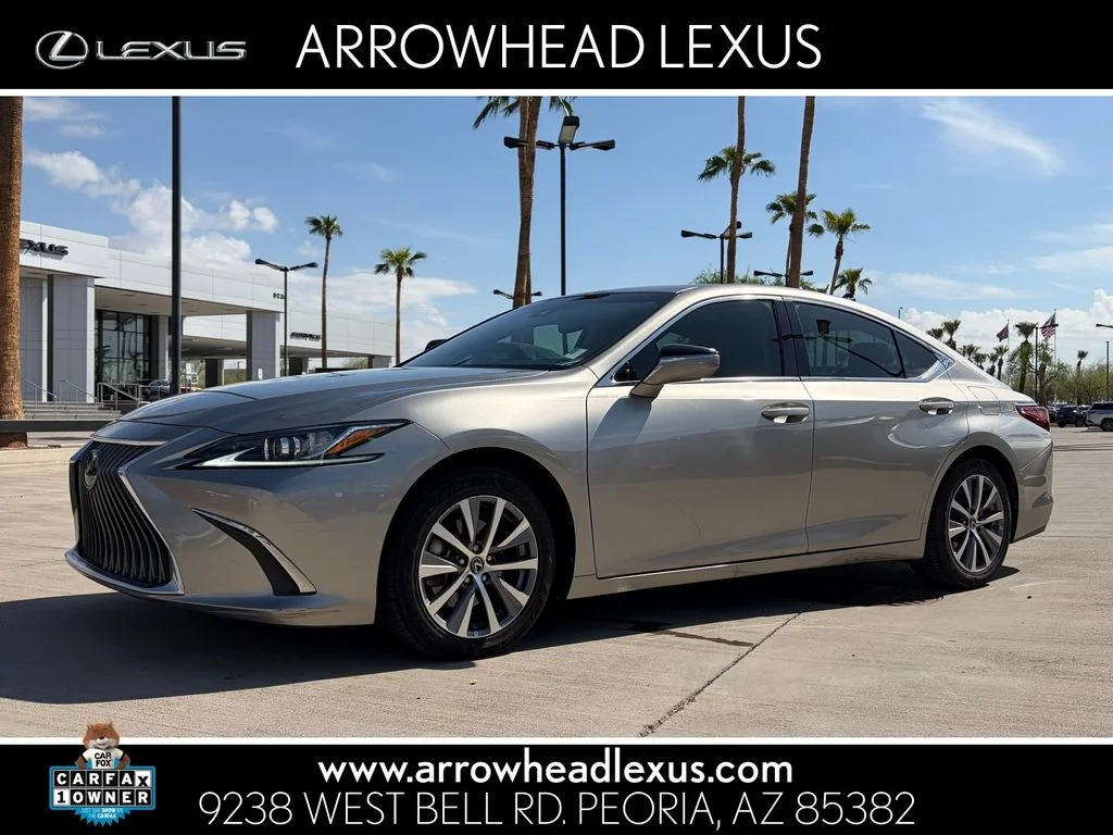 Certified Used 2021 Silver Lexus 350 image 1