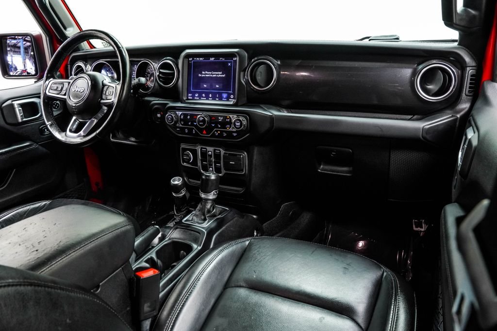 Used 2021 Red Jeep Unlimited Sahara Altitude image 22