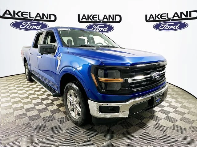Certified Used 2024 Blue Ford XLT image 1