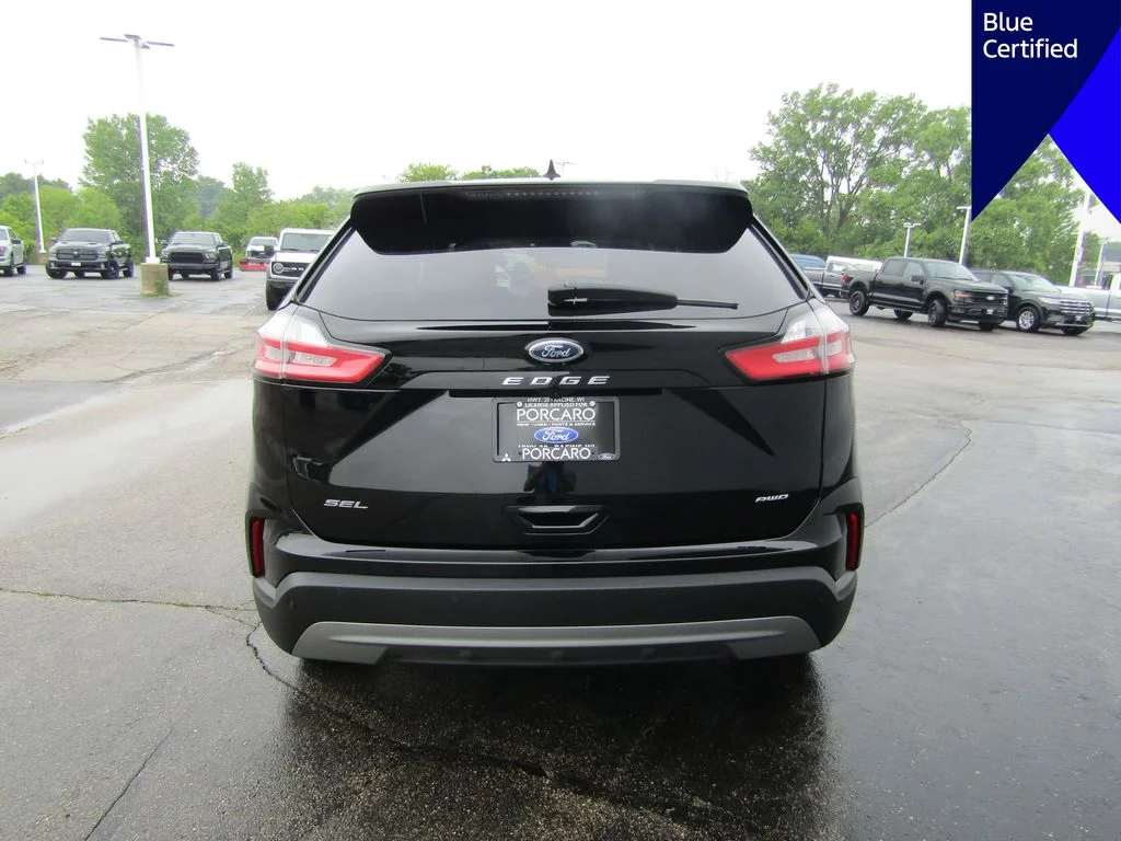 Certified Used 2024 Agate Black Metallic Ford SEL image 6