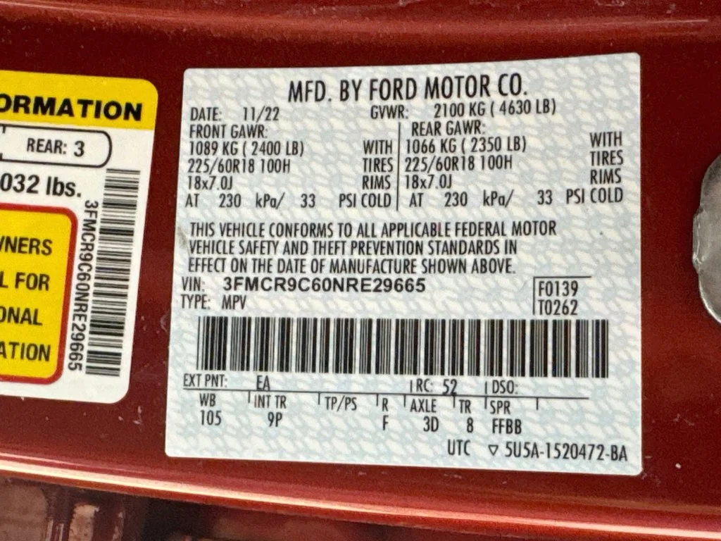 Used 2022 Chili Pepper Red Ford Outer Banks image 41