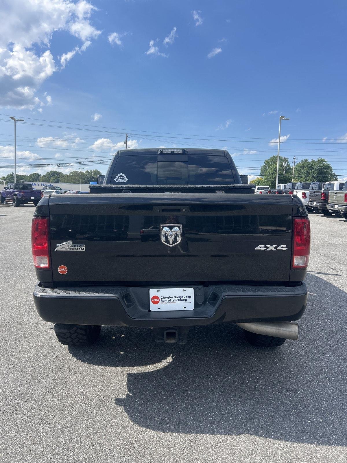 Used 2018 Brilliant Black Crystal Pearlcoat Ram Big Horn image 5