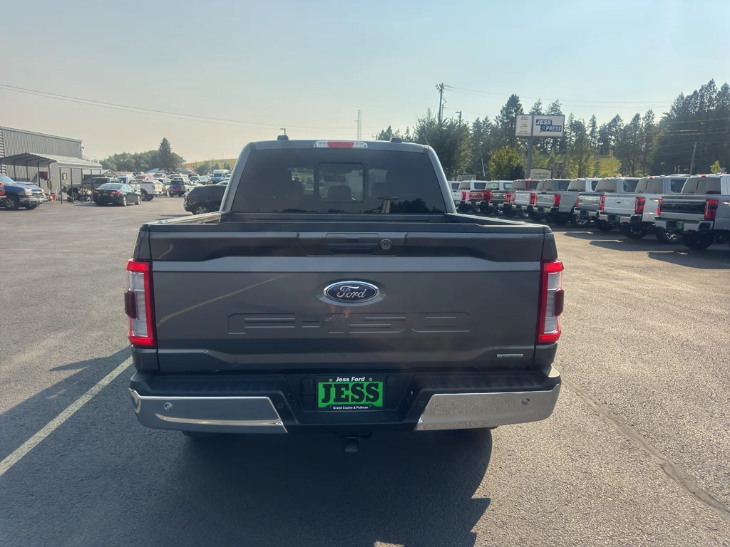 Certified Used 2023 Carbonized Gray Metallic Ford LARIAT image 4