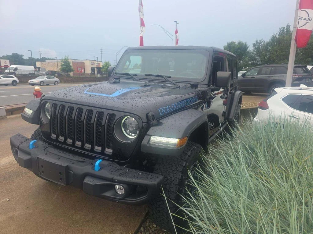 Used 2023 Black Jeep Rubicon 4xe image 1