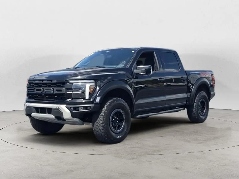 Used 2025 Agate Black Metallic Ford Raptor image 7