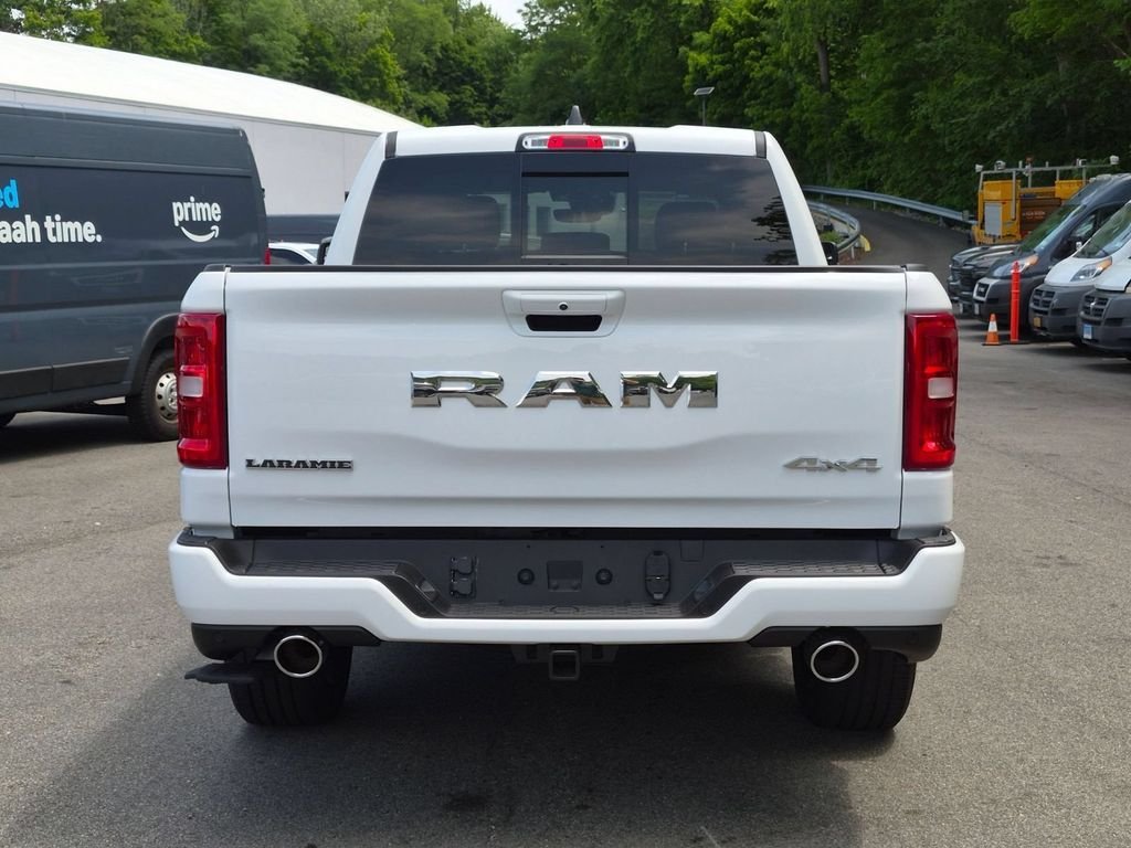 New 2026 Bright White Clear-Coat Exterior Paint RAM Laramie image 4