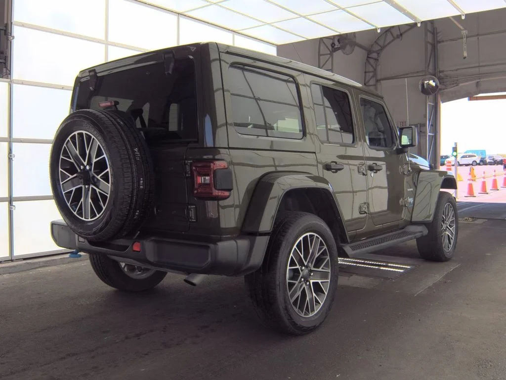 Used 2023 Green Jeep Sahara 4xe image 2