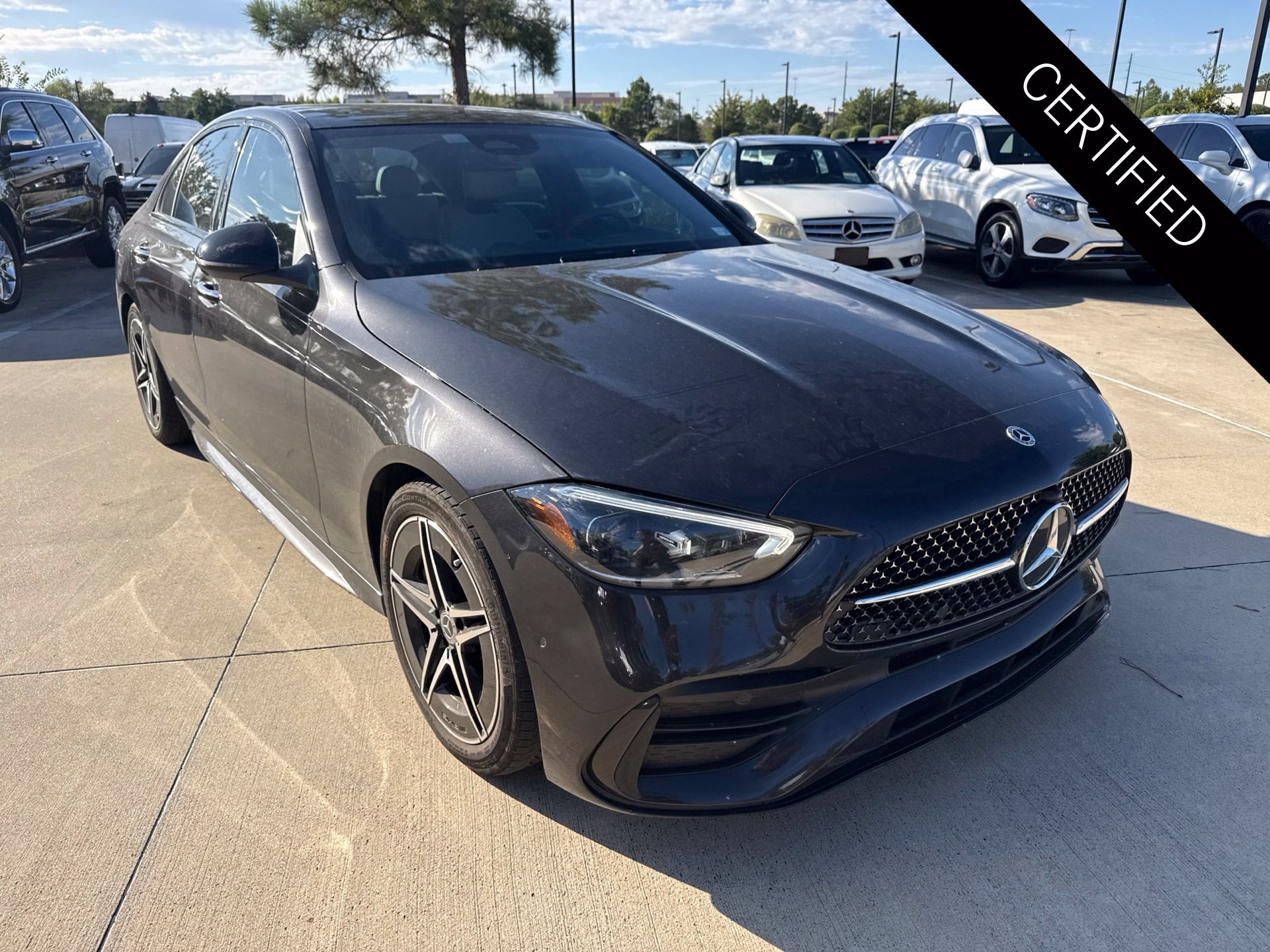 Certified Used 2023 MANUFAKTUR Graphite Gray Magno Mercedes-Benz C 300 image 2