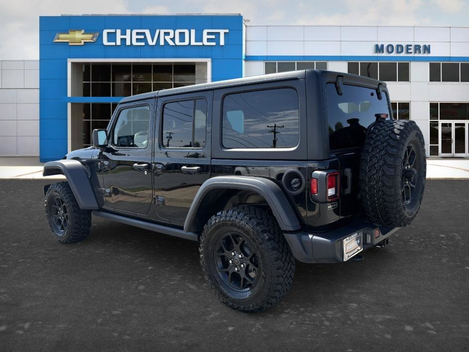 Used 2025 Black Clearcoat Jeep Willys image 3