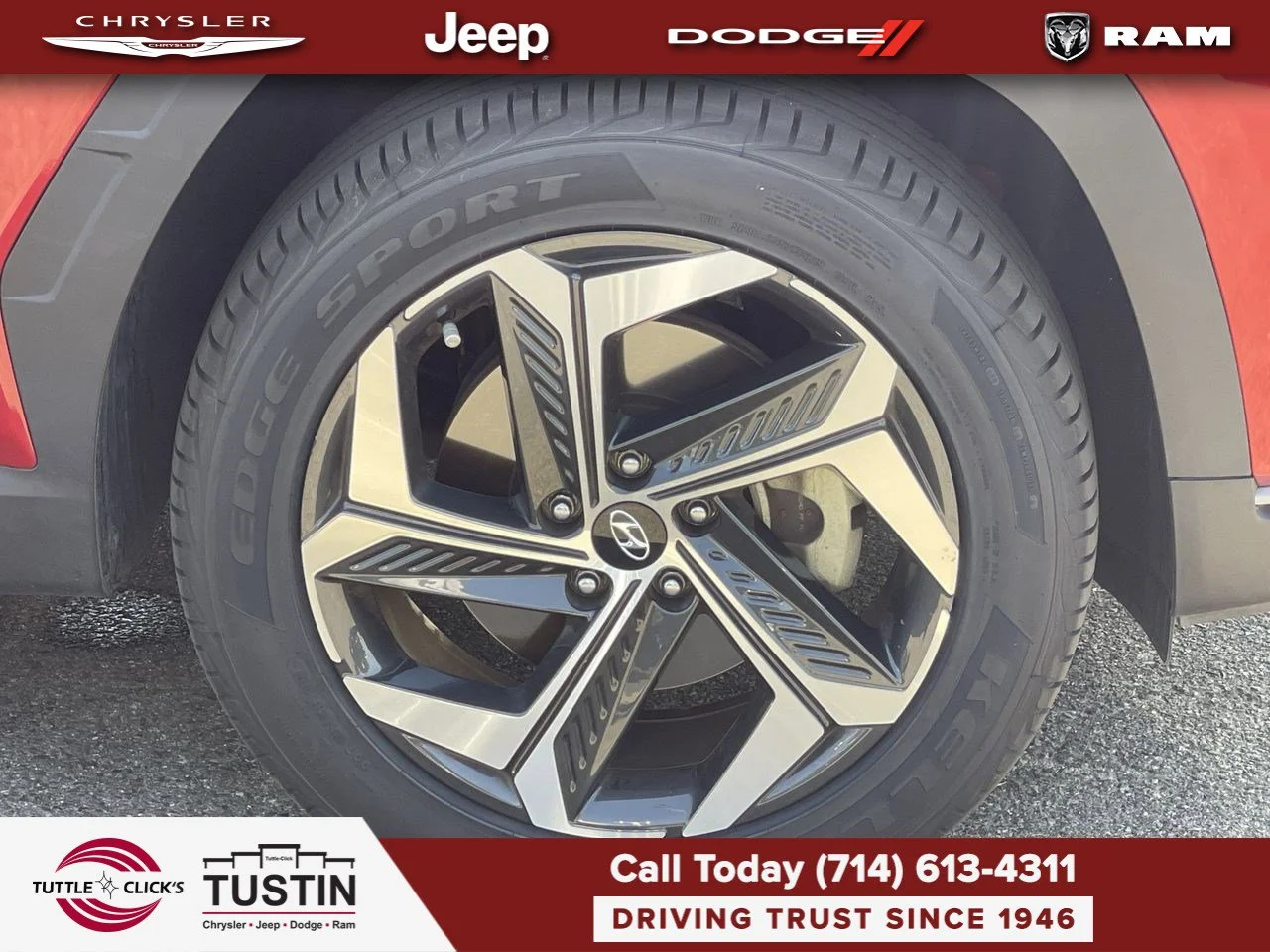 Used 2022 Calypso Red Hyundai SEL image 10