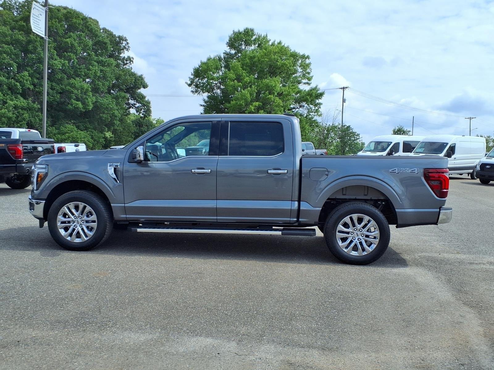 New 2026 Carbonized Gray Metallic Ford Lariat® image 3