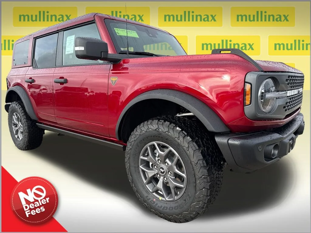 New 2025 Red Ford Badlands image 1