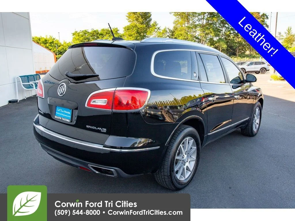 Used 2017 Ebony Twilight Metallic Buick Leather Group image 16