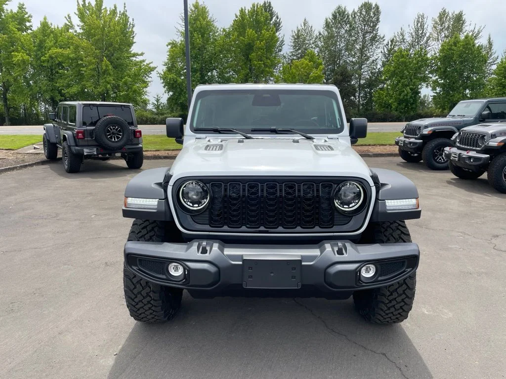 New 2026 Bright White Clear-Coat Exterior Paint Jeep Willys image 7
