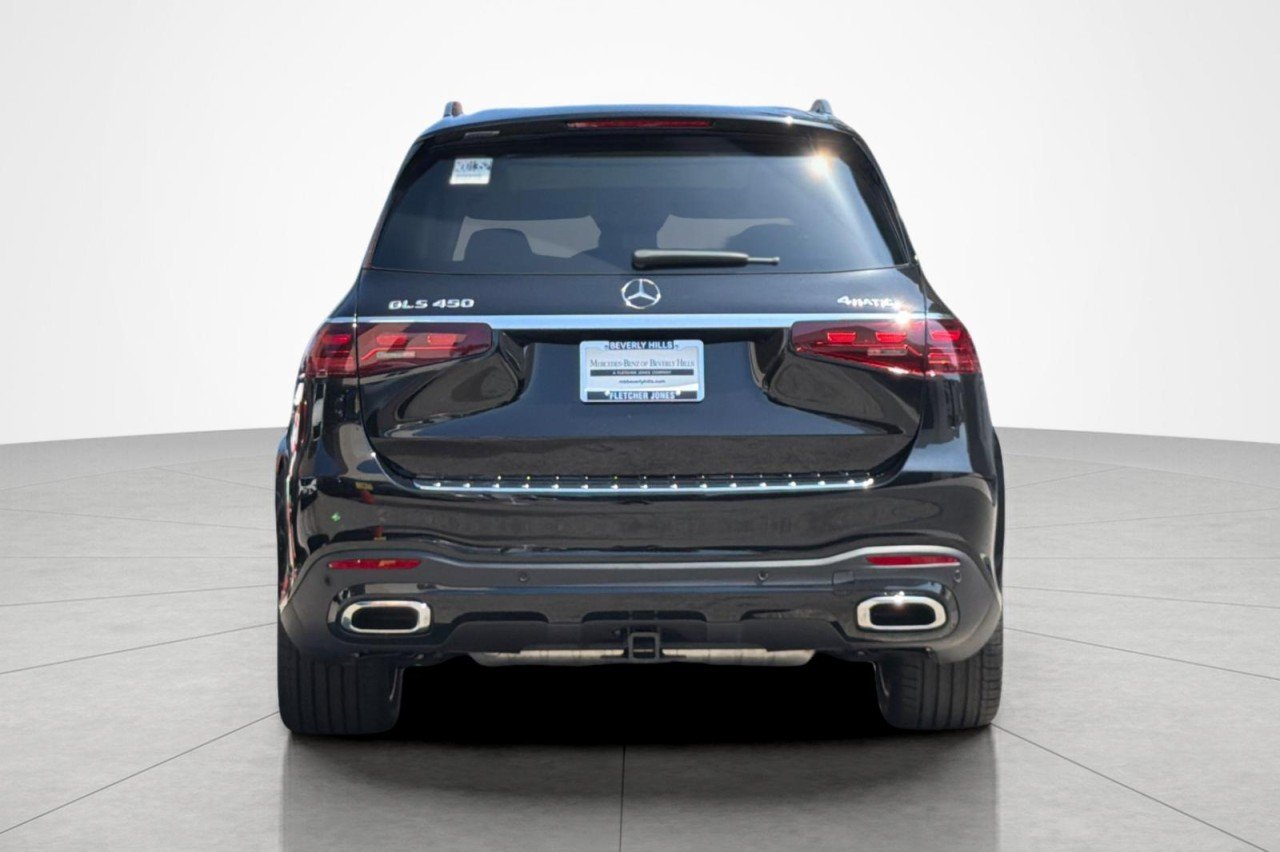 New 2026 Obsidian Black Metallic Mercedes-Benz GLS 450 4MATIC® SUV image 4