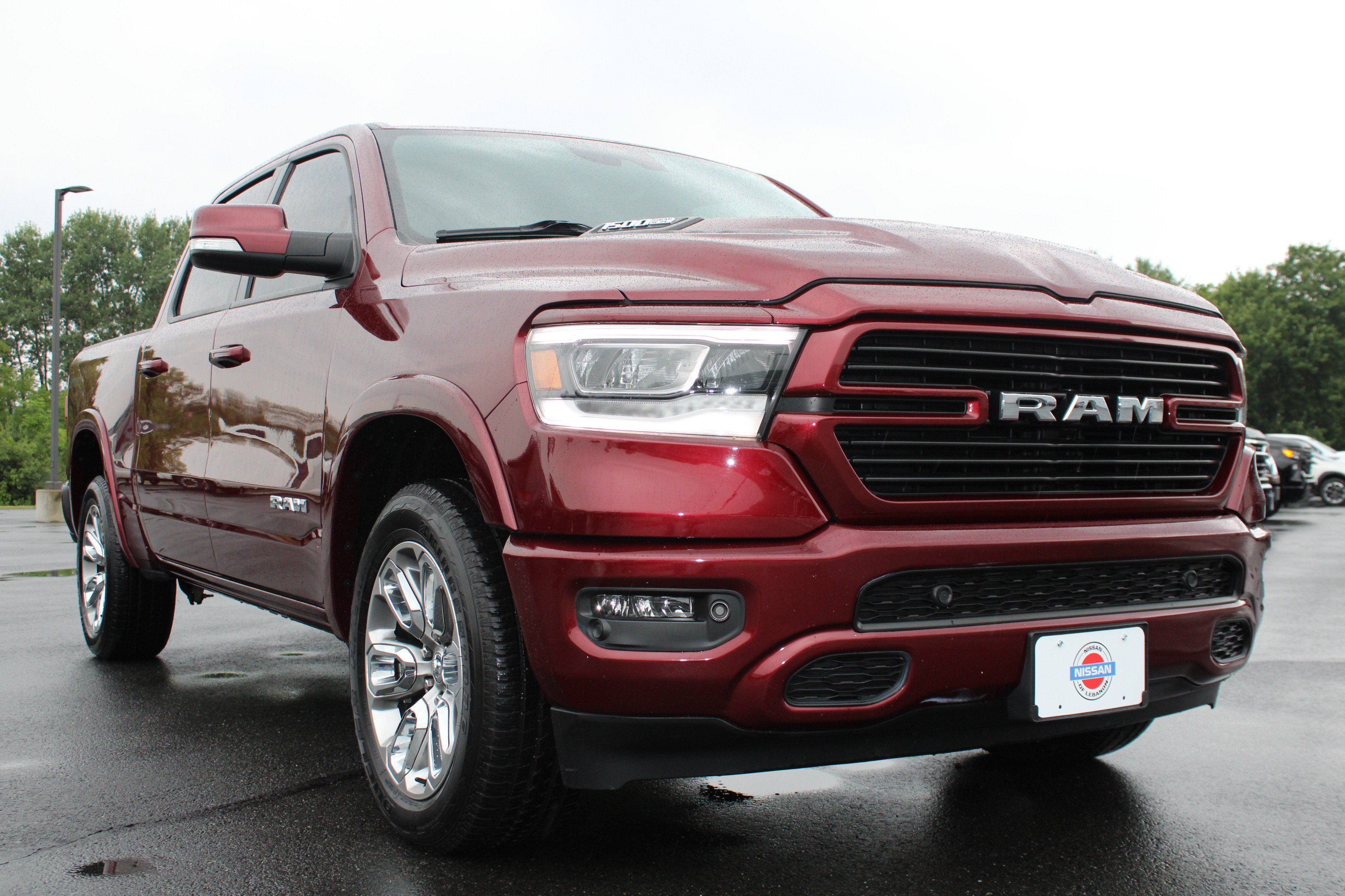 Used 2022 Delmonico Red Pearlcoat Ram Laramie image 4