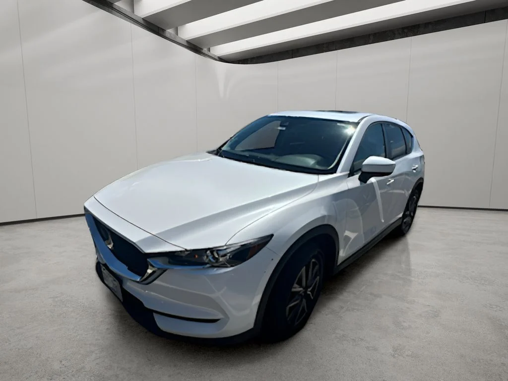 Used 2018 Snowflake White Pearl Mica Mazda Touring image 1